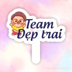 Hashtag cầm tay team đẹp trai