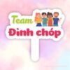Hashtag cầm tay team đỉnh chóp