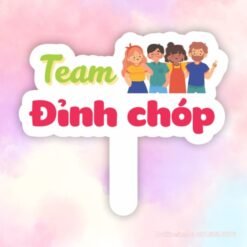 Hashtag cầm tay team đỉnh chóp
