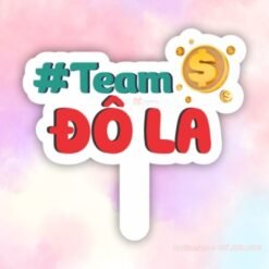 Hashtag cầm tay team đô la