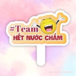 Hashag cầm tay team hết nước chấm