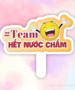 Hashag cầm tay team hết nước chấm