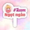 Hashtag cầm tay team ngọt ngào