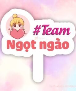 Hashtag cầm tay team ngọt ngào