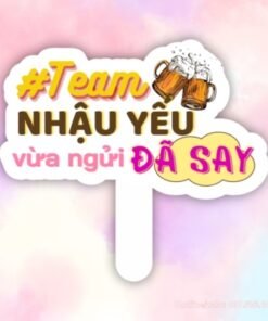 Hashtag cầm tay team nhậu yếu vừa ngửi đã say