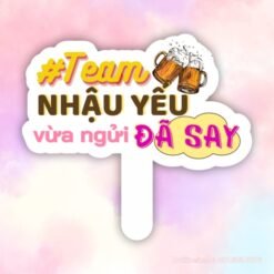 Hashtag cầm tay team nhậu yếu vừa ngửi đã say