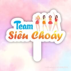Hashtag cầm tay team siêu choáy