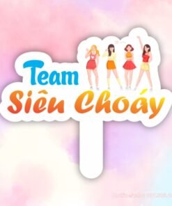 Hashtag cầm tay team siêu choáy