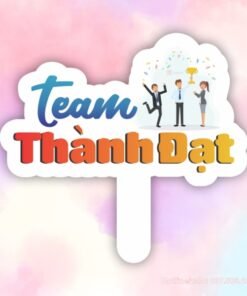 Hashtag cầm tay team thành đạt