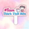 Hashtag cầm tay team thích thổi nến