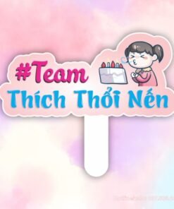 Hashtag cầm tay team thích thổi nến