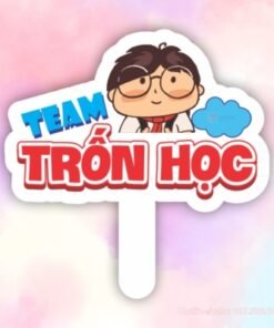 Hashtag cầm tay team trốn học
