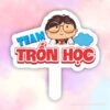 Hashtag cầm tay team trốn học
