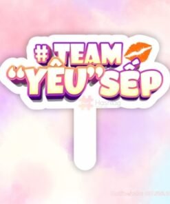 Hashtag cầm tay team yêu sếp