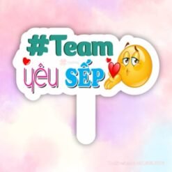 Hashtag cầm tay team yêu sếp