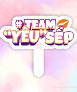 Hashtag cầm tay team yêu sếp