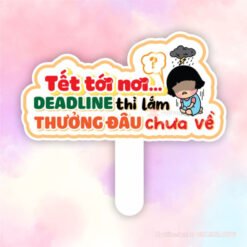 Hashtag Tết tới nơi deadline thì lắm, thưởng đâu chưa về