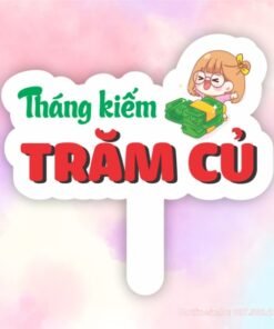 Hashag cầm tay Tháng kiếm trăm củ
