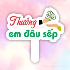 Hashtag cầm tay thưởng em đâu sếp