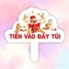 Hashtag cầm tay tiền vào đầy túi