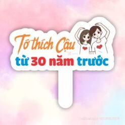 Hashtag cầm tay tớ thích cậu từ 30 năm trước