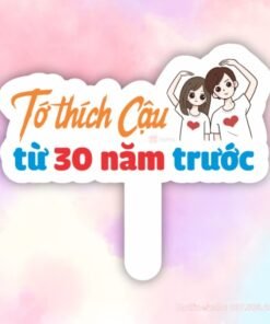 Hashtag cầm tay tớ thích cậu từ 30 năm trước