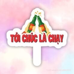 Hashtag cầm tay tới chúc là chạy