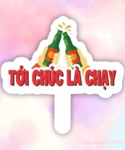 Hashtag cầm tay tới chúc là chạy