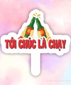 Hashtag cầm tay tới chúc là chạy