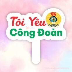 Hashtag cầm tay tôi yêu công đoàn