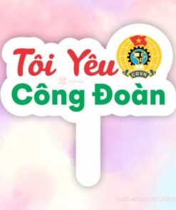 Hashtag cầm tay tôi yêu công đoàn