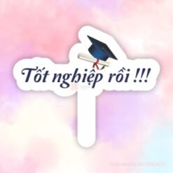 Hashag cầm tay Tốt nghiệp rồi
