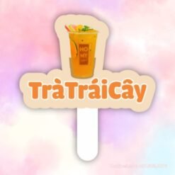 Hashtag cầm tay trà sữa trái cây Homy