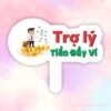 Hashtag cầm tay trợ lý tiền đầy ví