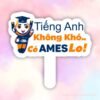 Hashtag cầm tay Trung tâm Anh Ngữ AMES
