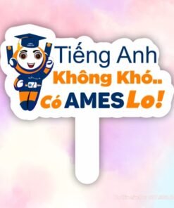 Hashtag cầm tay Trung tâm Anh Ngữ AMES