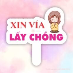 Hashtag cầm tay xin vía lấy chồng