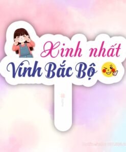 Hashtag cầm tay xinh nhất vịnh bắc bộ