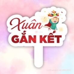 Hashtag cầm tay Xuân gắn kết