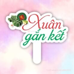 Hashtag cầm tay Xuân gắn kết