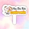 Hashtag cầm tay Yêu đủ rồi cưới thôi nhé