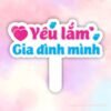 Hashtag cầm tay Yêu lắm gia đình mình