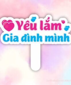 Hashtag cầm tay Yêu lắm gia đình mình
