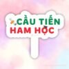 Hashtag cầm tay Cầu tiến ham học