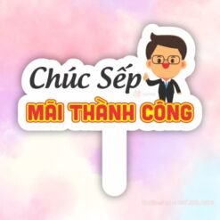 Hashtag Chúc sếp mãi thành công