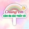 Hashtag chúng em cảm ơn các thầy cô