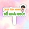 Hashtag chụp ảnh xong về nhà ngủ