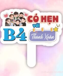 Hashtag lớp B4 có hẹn với thanh xuân