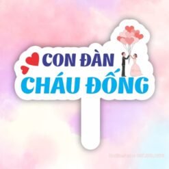 Hashtag con đàn cháu đống