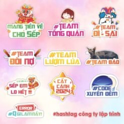 Hashtag công ty lập trình